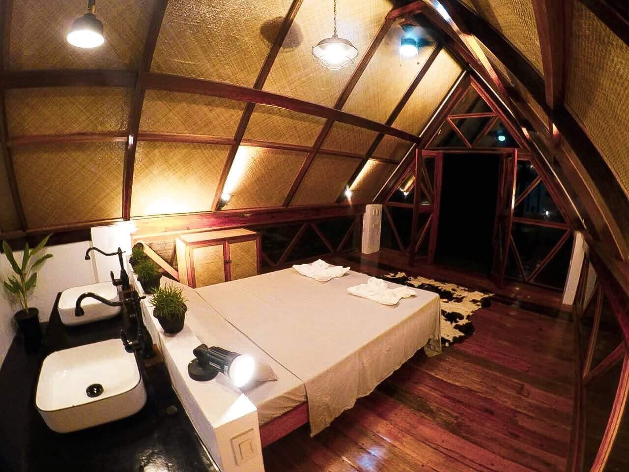 Balcony view at Dahun Villas, Siargao
